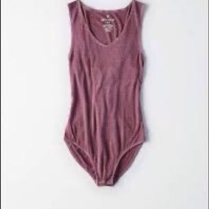 American Eagle soft and sexy corset back bodysuit